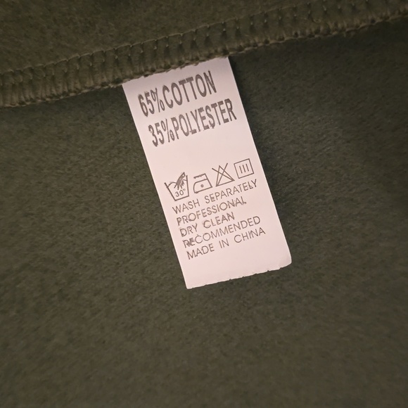 Green Military Style Jacket - Picture 2 of 4